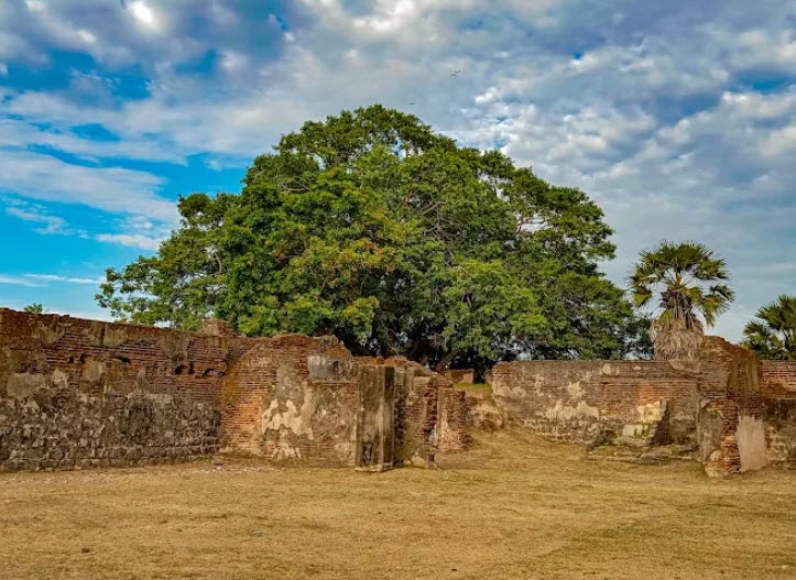 Ruins of Poonakary Fort, Sri Lanka